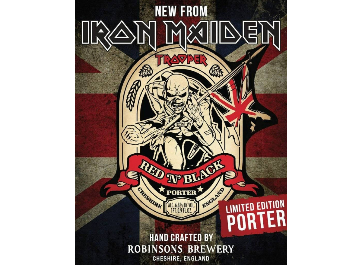 Iron Maiden Trooper Red 'n' Black tasting session